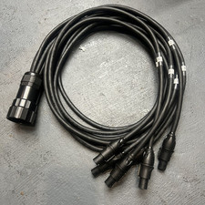 SOCAPEX SOCO 6 pés 12 AWG 19 pinos Socapex macho para fêmea True1 1:6 Breakout comprar usado  Enviando para Brazil