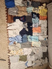 Lote de Roupas para Bebê Menino Recém-nascido 0-3 Meses Bodysuits Dormentes Pacote Diverso. comprar usado  Enviando para Brazil