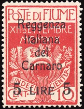 Fiume reggenza italiana usato  Roma