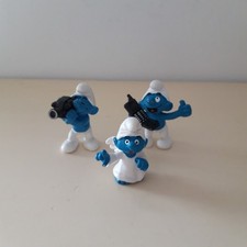 Lot figurines schtroumpfs d'occasion  Bruyères-et-Montbérault