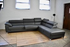 Ledersofa blues schillig gebraucht kaufen  Salzkotten