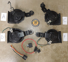 Cadillac Buick 4 NOTAS Delco Remy Conjunto de Chifres Notas A, C, D, F = SOM DO TREM + Peças, usado comprar usado Cadillac Buick 4 NOTAS Delco Remy Conjunto de Chifres Notas A, C, D, F = SOM DO TREM + Peças, usado comprar usado  Enviando para Brazil