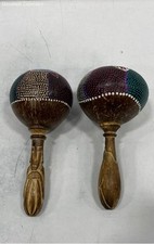 Pair handpainted maracas for sale  Colorado Springs