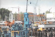 Cartolina xxxiv fiera usato  Italia