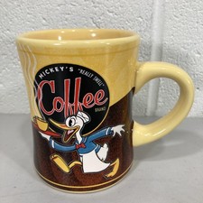 Pato Donald ~ Mickey’s Really Swell Coffee ~ Caneca xícara de chá ~ Parques temáticos da Disney comprar usado  Enviando para Brazil