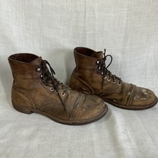 Usado, Botas Iron Ranger Red Wing 8111 couro marrom usadas feitas nos EUA masculinas 10 D comprar usado  Enviando para Brazil