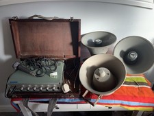Vintage public address for sale Vintage public address for sale  BEXLEY