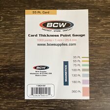 Bcw card thickness for sale  Austin