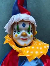 Vintage porcelain jester for sale  Wakeman