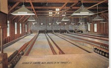 Cartão postal interior Rhodes on the Pawtuxet Rhode Island Bowling Alley AA104809 comprar usado  Enviando para Brazil