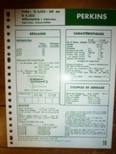 D3.152 d4.203 fiche d'occasion  France