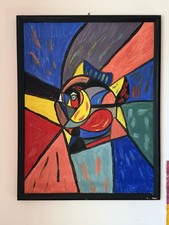 Quadro pesce cubismo usato  Palermo