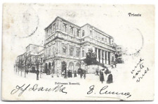 Cartolina trieste teatro usato  Trieste