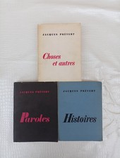 Jacques prévert paroles d'occasion  Meyssac