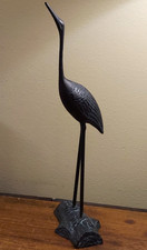 Vintage bronze crane for sale  Sheboygan Falls