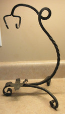 Usado, CHALEIRA/SUPORTE DE PANELA DE FERRO FORJADO FORJADO À MÃO AMERICANA ANTIGA MUITO COLECIONÁVEL comprar usado Usado, CHALEIRA/SUPORTE DE PANELA DE FERRO FORJADO FORJADO À MÃO AMERICANA ANTIGA MUITO COLECIONÁVEL comprar usado  Enviando para Brazil