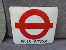 Enamel london bus for sale  WIGSTON