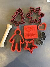 Cookie cutters christmas for sale  COLNE