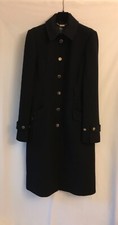 Versace coat. black. for sale  LIVERPOOL