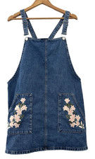 Topshop. blue embroidered for sale  OKEHAMPTON
