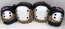 Moxi 187 Killer Pads conjunto de cotovelo joelho lote 4 pacotes XXL adulto leopardo animal grosso comprar usado  Enviando para Brazil