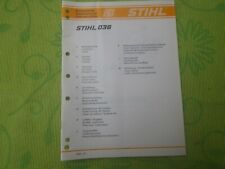 Stihl motorsäge 036 gebraucht kaufen  Bargfeld-Stegen