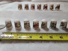 Collectable bird thimbles for sale  Colcord
