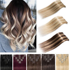 Echthaar clip extensions gebraucht kaufen  Bremen