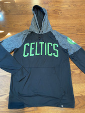 Camiseta masculina manga longa Fanatics NBA Celtics com capuz e bolso frontal tamanho pequeno comprar usado  Enviando para Brazil