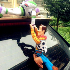 Usado, Bonecas Hot Toy Story Sherif Woody Buzz Lightyear brinquedos de pelúcia carro fora pendurar brinquedo comprar usado  Enviando para Brazil