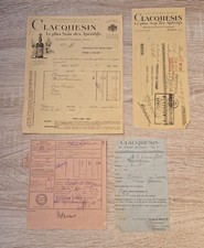 Lot factures correspondance d'occasion  Lyon VIII