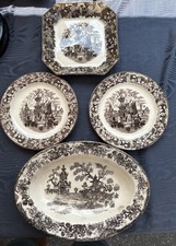 Quattro piatti ceramica usato  Torino