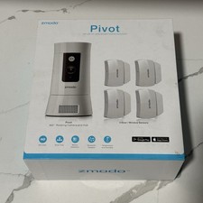 Cámara giratoria y concentrador Pivot Zmodo 360 con 4 sensores de ventana - caja abierta segunda mano  Embacar hacia Mexico