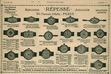 Publicité ancienne joaillier d'occasion  France