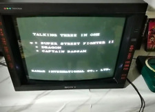 Raro Vintage Sony KX-21HG1 Trinitron Color Retro Gaming, usado comprar usado  Enviando para Brazil