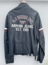 Vintage armani leather for sale  YORK