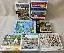 Lot jigsaw puzzles for sale  Indian Trail