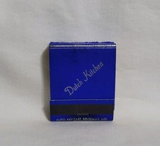 Vintage matchbook dutch for sale  Spindale