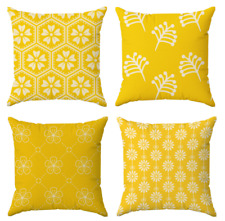 Set yellow cushion for sale  MILTON KEYNES