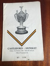 Castleford hunslet rugby for sale  YORK