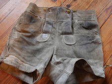 Pantalon cuir boutonné d'occasion  France