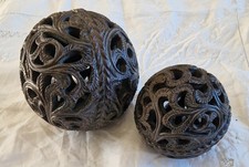 Resin decorative orbs for sale  BEDALE