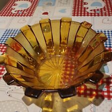 Vintage amber glass for sale  ASHFORD