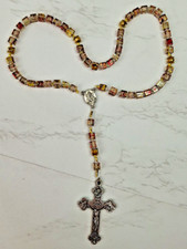 Rosary necklace plastic for sale  WAKEFIELD