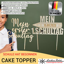 Schulkind caketopper holz gebraucht kaufen  Steinmauern