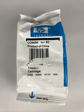 Cartucho de tinta HP CC643WN genuíno HP 60 cores sem caixa, usado comprar usado Cartucho de tinta HP CC643WN genuíno HP 60 cores sem caixa, usado comprar usado  Enviando para Brazil
