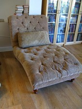 Tufted chaise lounge d'occasion  Expédié en Belgium