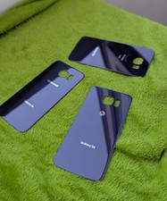 autêntica tampa de bateria porta traseira substituição Samsung Galaxy S6 preta sku#5543, usado comprar usado  Enviando para Brazil