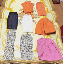 LOTE COM 8 BLUSA BODYSUIT VINTAGE BONECA BARBIE MATTEL ROUPAS PACOTE SAIAS CALÇAS comprar usado  Enviando para Brazil