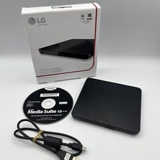Unidade Externa LG Slim Gravador de DVD Portátil Reprodução -SP80NB80 - Cabo e Software comprar usado  Enviando para Brazil